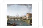 View of the Tiber by Antonio Joli