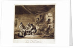 Les Nouvellistes, 1768 by Jean-Baptiste Le Prince