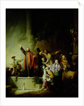 The Raising of Lazarus by Christian Wilhelm Ernst Dietrich