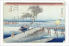 The Hurricane by Ando or Utagawa Hiroshige