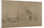 Kirkstall Abbey, 1801 by Joseph Farington