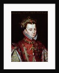 Portrait of Elizabeth de Valois by Alonso Sanchez Coello