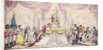 The Coronation of the Empress of the Nairs, 1819 by George Cruikshank