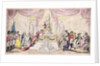 The Coronation of the Empress of the Nairs, 1819 by George Cruikshank