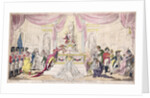 The Coronation of the Empress of the Nairs, 1819 by George Cruikshank