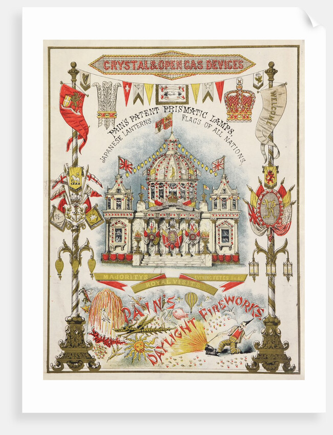 Pains Fireworks, Queen Victoria Golden Jubilee by Unknown