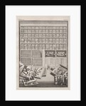 Cabinet from 'Theatre des merveilles de la nature' by J. V. Viane