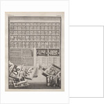 Cabinet from 'Theatre des merveilles de la nature' by J. V. Viane