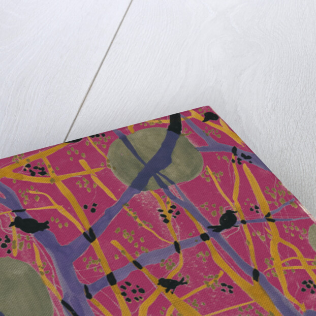 Trees and birds in my garden 5 by Anna Zaliski