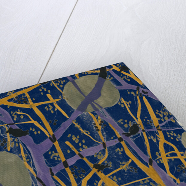 Trees and birds in my garden 8 by Anna Zaliski