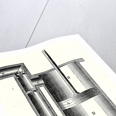 A Single Acting Cylinder of a Steam Engine by Anonymous