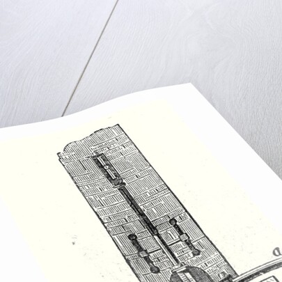 Cross Section of the Hearth by Anonymous