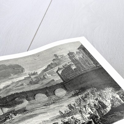 Experiment of the Marquis De Jouffroy on the Saône at Lyon July 15 1783 by Anonymous