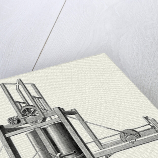 Mechanism of Miller Taylor and Symington's Steamboat's Engine by Anonymous