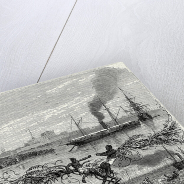 The First Steamship in Africa by Anonymous