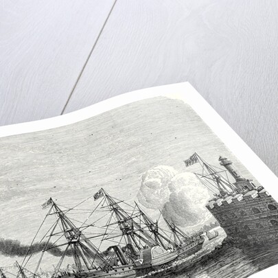 The 'Great Western' and 'sirius' Steamships Entering the Port of New York after Crossing the Atlantic by Anonymous