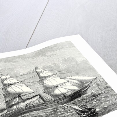 The 'Perière' Transatlantic Liner Launched in 1866 by Anonymous