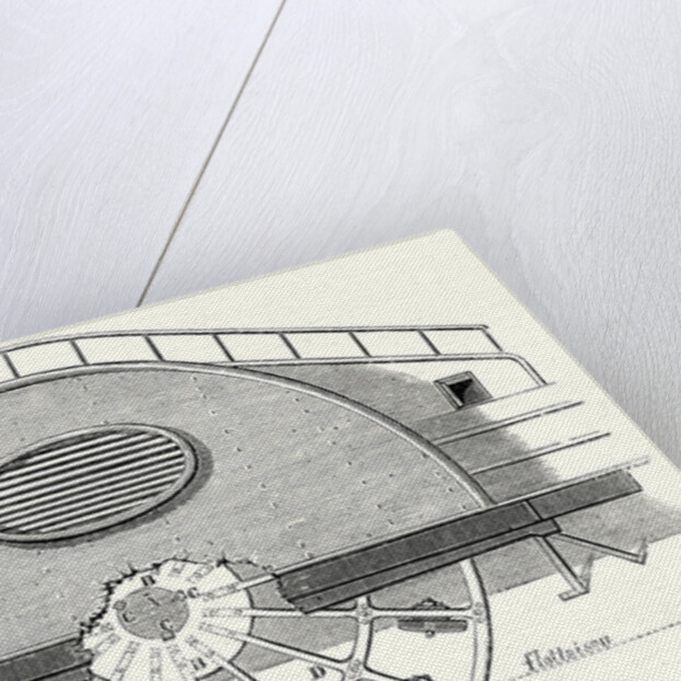 Impeller of a Steamboat by Anonymous