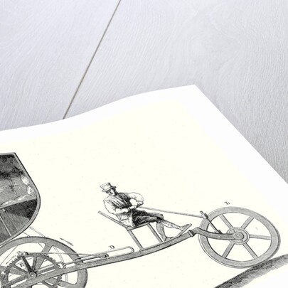Steam Car Driving on Ordinary Roads Built in 1801 by Anonymous