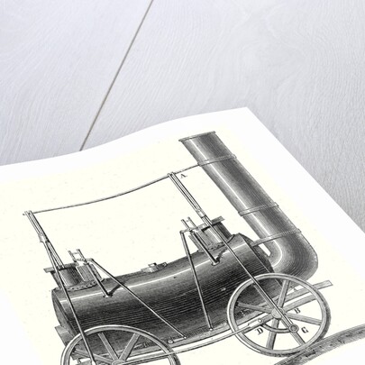 Stephenson's Locomotive with Coupled Wheels by Anonymous