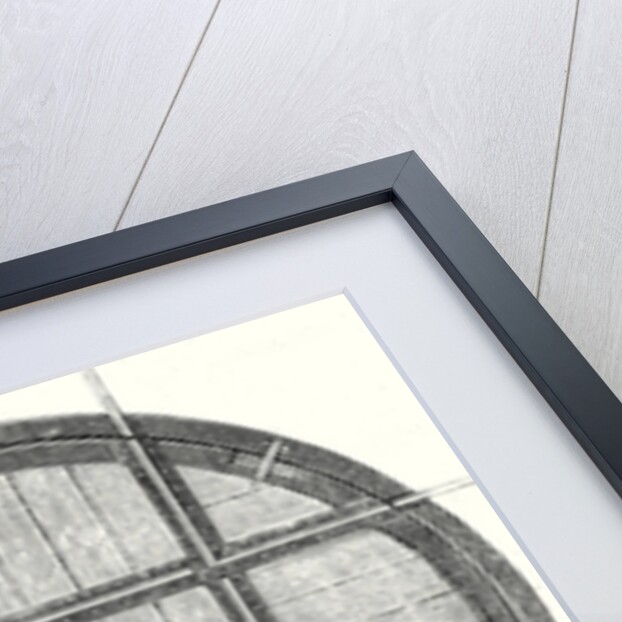 Nineteenth Century Railway Features: Rectangular Turning Plate and a Cross Section of This Plate by Anonymous