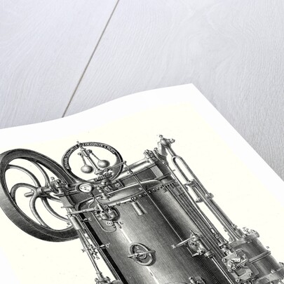 Portable Steam Engine or Hermann-Lachapelle's Industrial Traction Engine by Anonymous