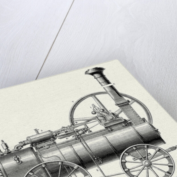 M. Calla's Traction Engine by Anonymous