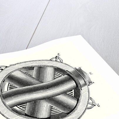 Horizontal Cross Section of M. Hermann-Lachapelle's Crossed Boiler Reboiler by Anonymous
