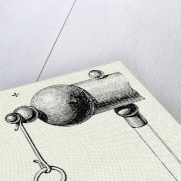 The Leyden Jar Communicates with the Electric Machine by Anonymous