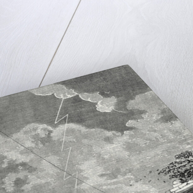 The Experiment of the Electric Kite Conducted in Philadelphia by Franklin in September 1752 by Anonymous