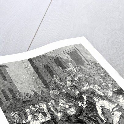 A Riot in Saint-Omer About the Establishment of a Lightning Rod on the House of De Boisvallé by Anonymous