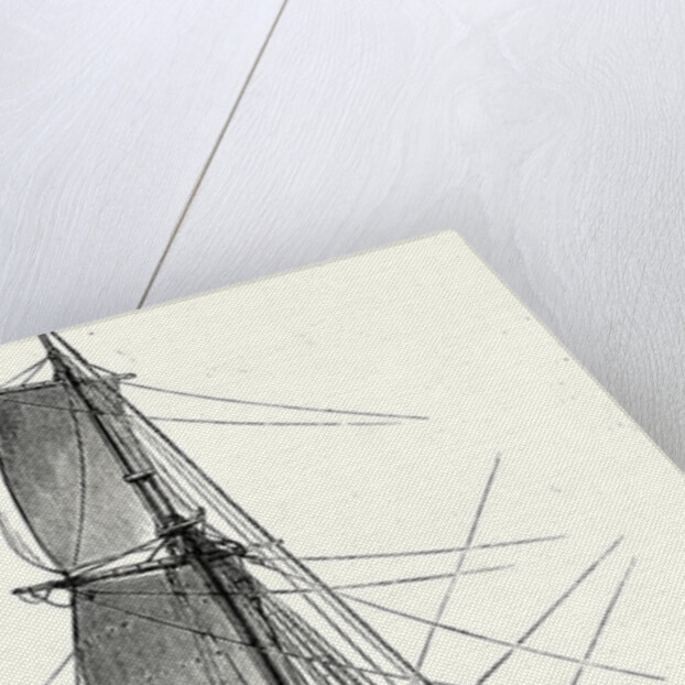 A French Ship's Lightning Rod by Anonymous