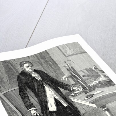 Volta Builds the Electric Motor or Electric Battery in December 1799 by Anonymous