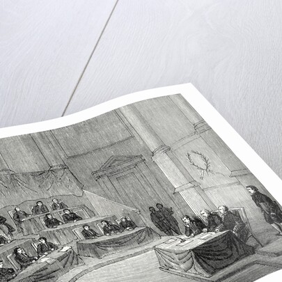 Alessandro Volta Reads Before the Academy of Science His Memoir of the Battery in the Presence of the First Consul Bonaparte (18 November 1800) by Anonymous