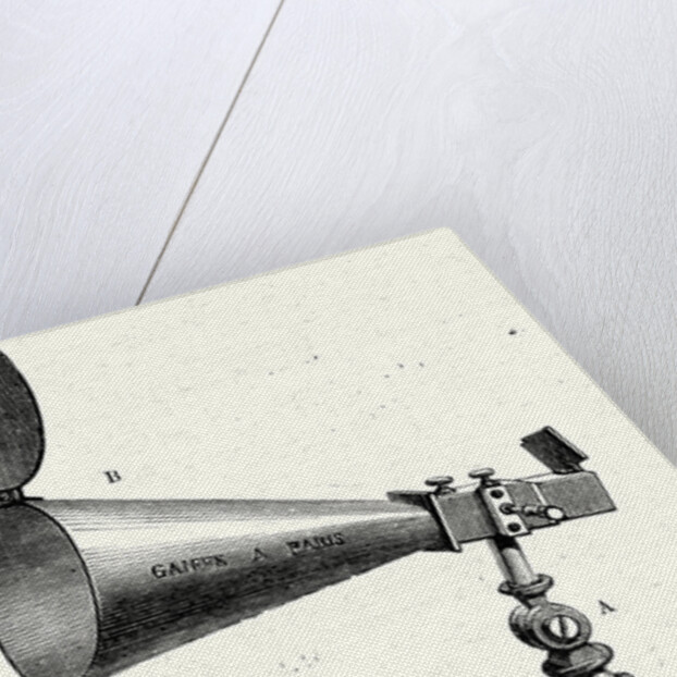 Nobili's Thermopile with a Reflector Attached to It by Anonymous