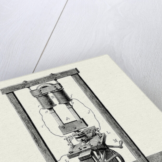 Pixii's Magneto-Electric Machine by Anonymous