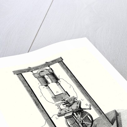 Pixii's Magneto-Electric Machine by Anonymous