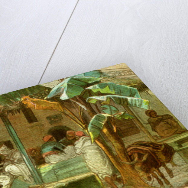 Cafe of Hammah Algiers 1885 by Anonymous