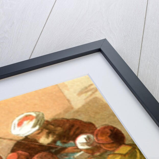 Arab School Cairo Egypt 1885 by Anonymous