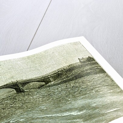 Aberdeen UK Victoria Bridge Across the Dee 1885 by Anonymous