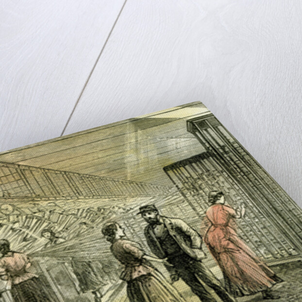 Aberdeen Granholm Tweed Mills 1885 UK Warping Machines by Anonymous