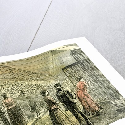 Aberdeen Granholm Tweed Mills 1885 UK Warping Machines by Anonymous