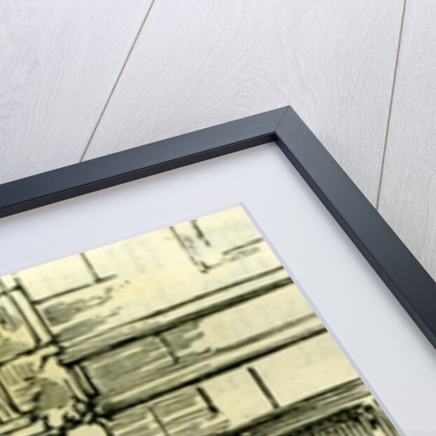 Aberdeen Old Gateway to Marischal College 1885 UK by Anonymous