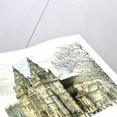 Aberdeen Old Machar Cathedral 1885 UK by Anonymous