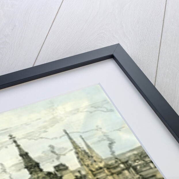 Aberdeen 1885 UK Castle Street and the Municipal Buildings Looking Down Union Street by Anonymous