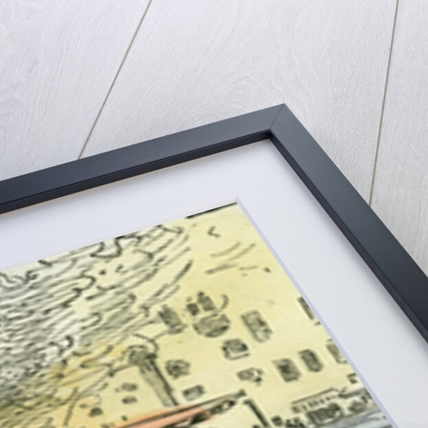 Venice Canal Steamboat Italy 1892 by Anonymous