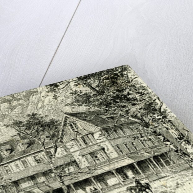 The Stoneman House Yosemite Valley 1891 USA by Anonymous