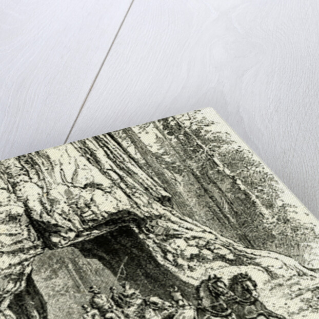 Yosemite Valley Wawona 1891 USA by Anonymous