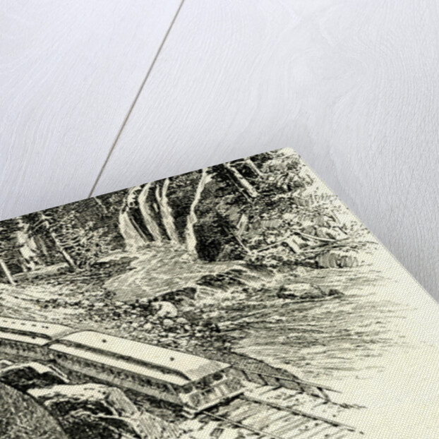 Yosemite Valley Mossbrae 1891 USA by Anonymous