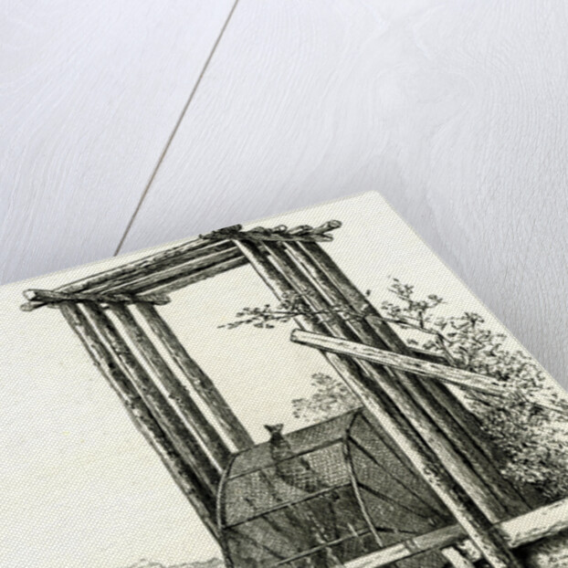 A Salmon Wheel on the Columbia River 1891 USA by Anonymous